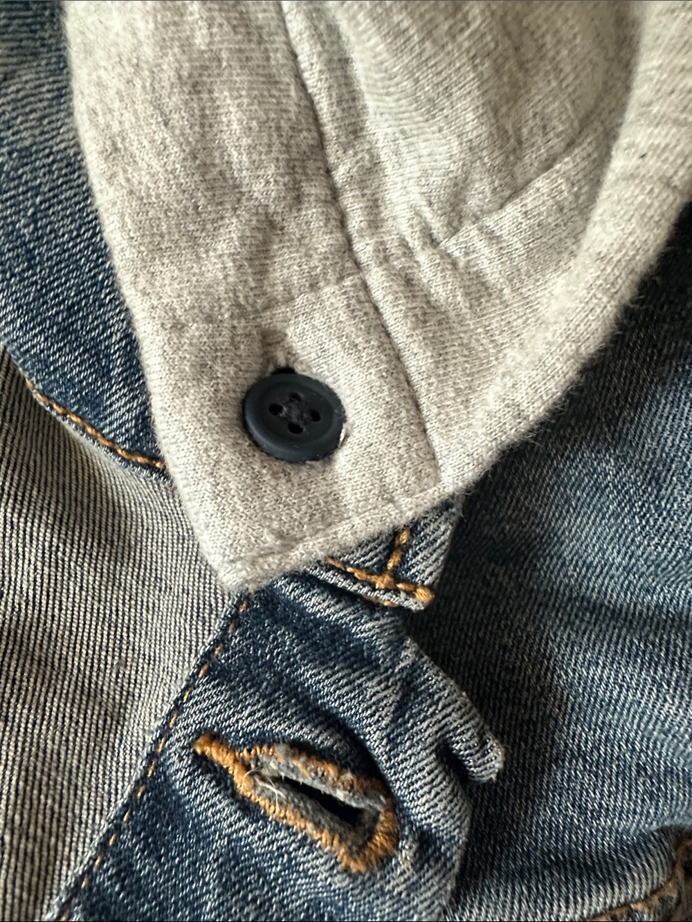 Hooded Jean Jacket - Picture 3 of 4